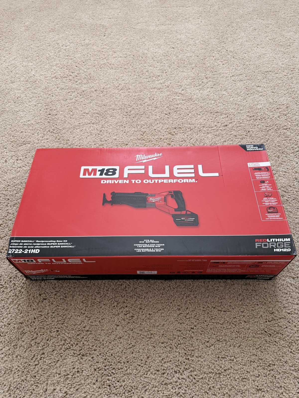 Milwaukee 272221HD 18V Reciprocating Saw Milwaukee 272221HD 18V Reciprocating Saw