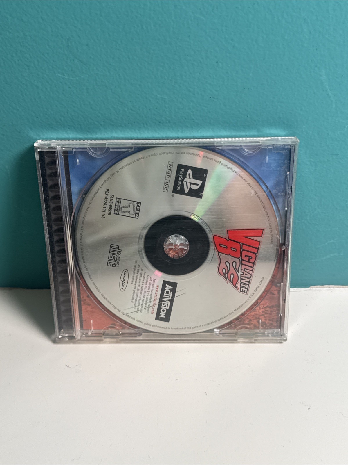 Vigilante 8 (Sony PlayStation 1, 1998) Black Label No Manual