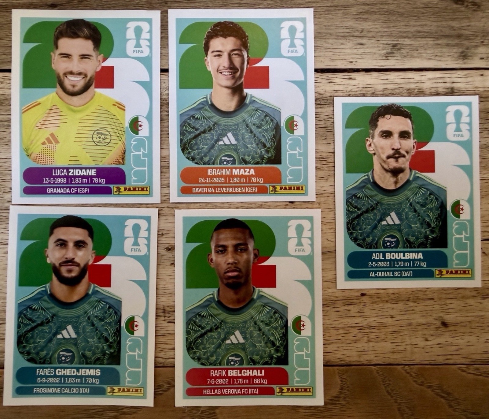 2026 Panini FIFA World Cup Rare Update Set US Edition (Pick Your Team)