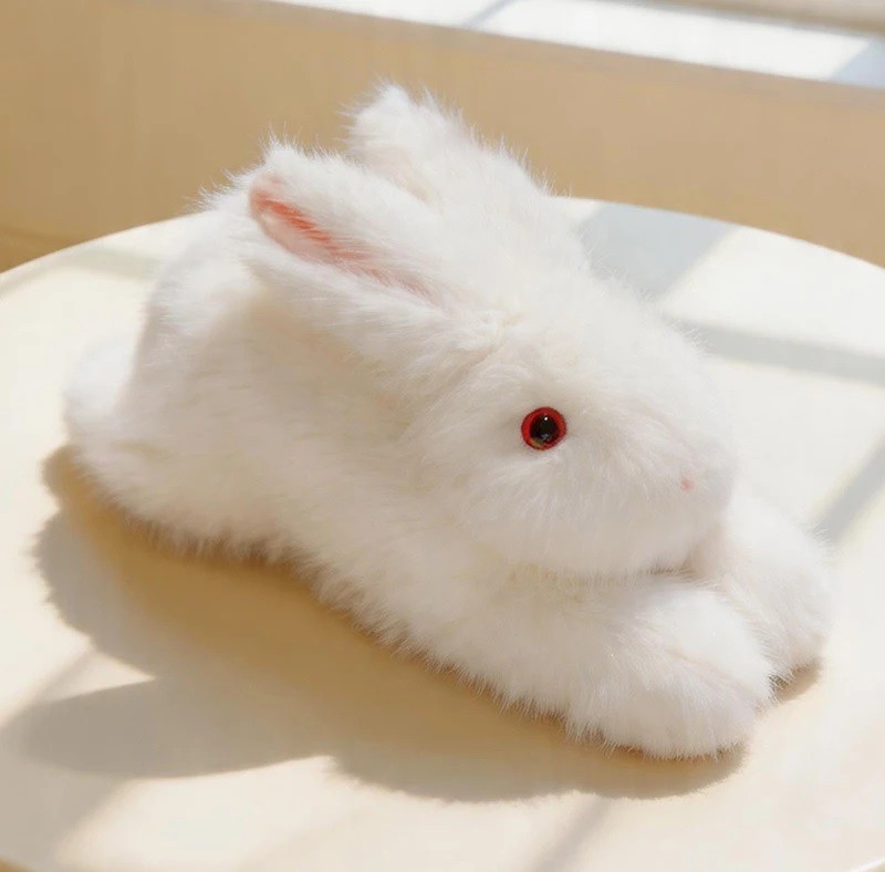 Red Eye White Rabbit Plush Toy 16\