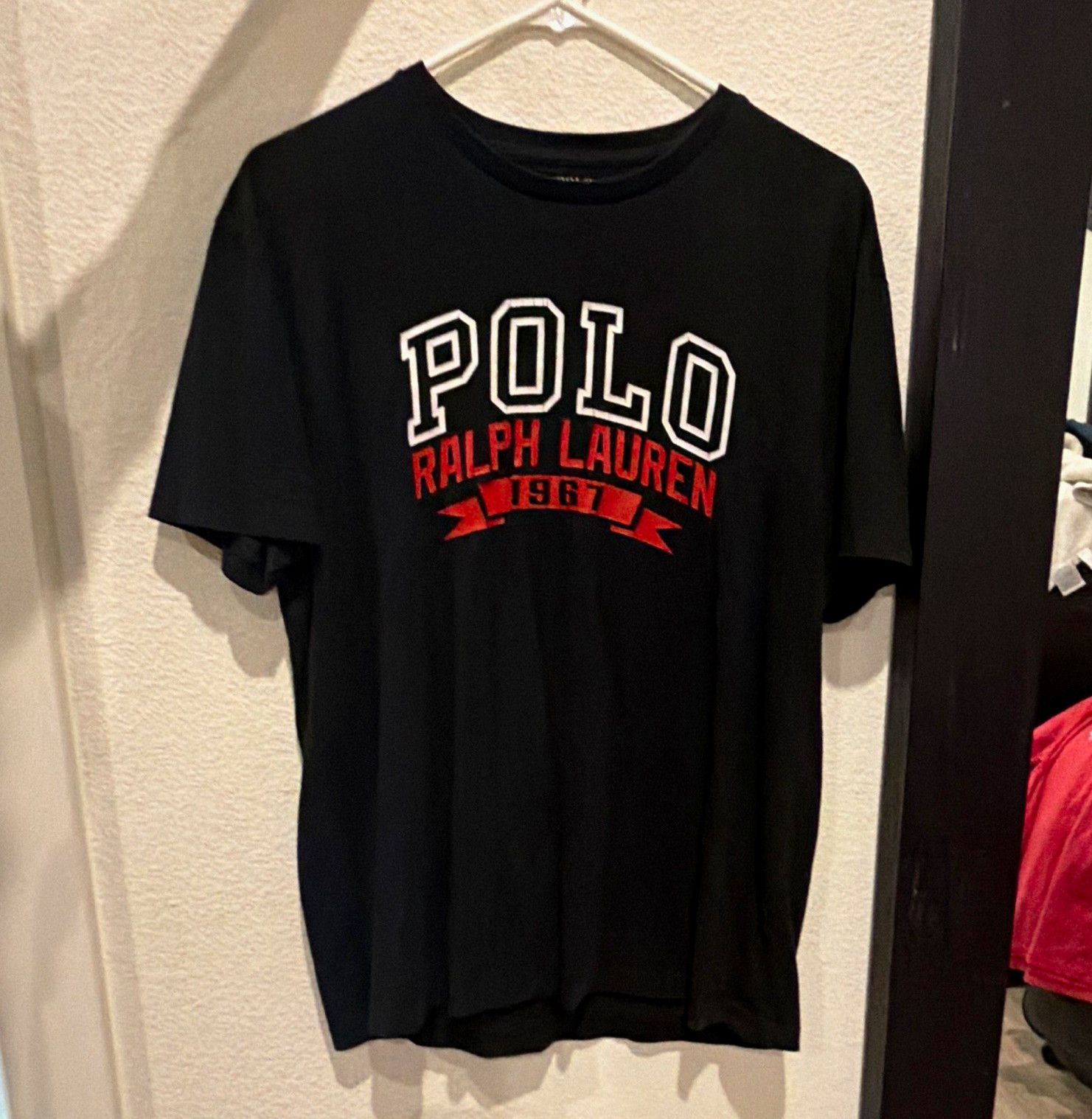 Polo Ralph Lauren Men’s Classic Fit Black Graphic Logo Crew Neck T-Shirt M