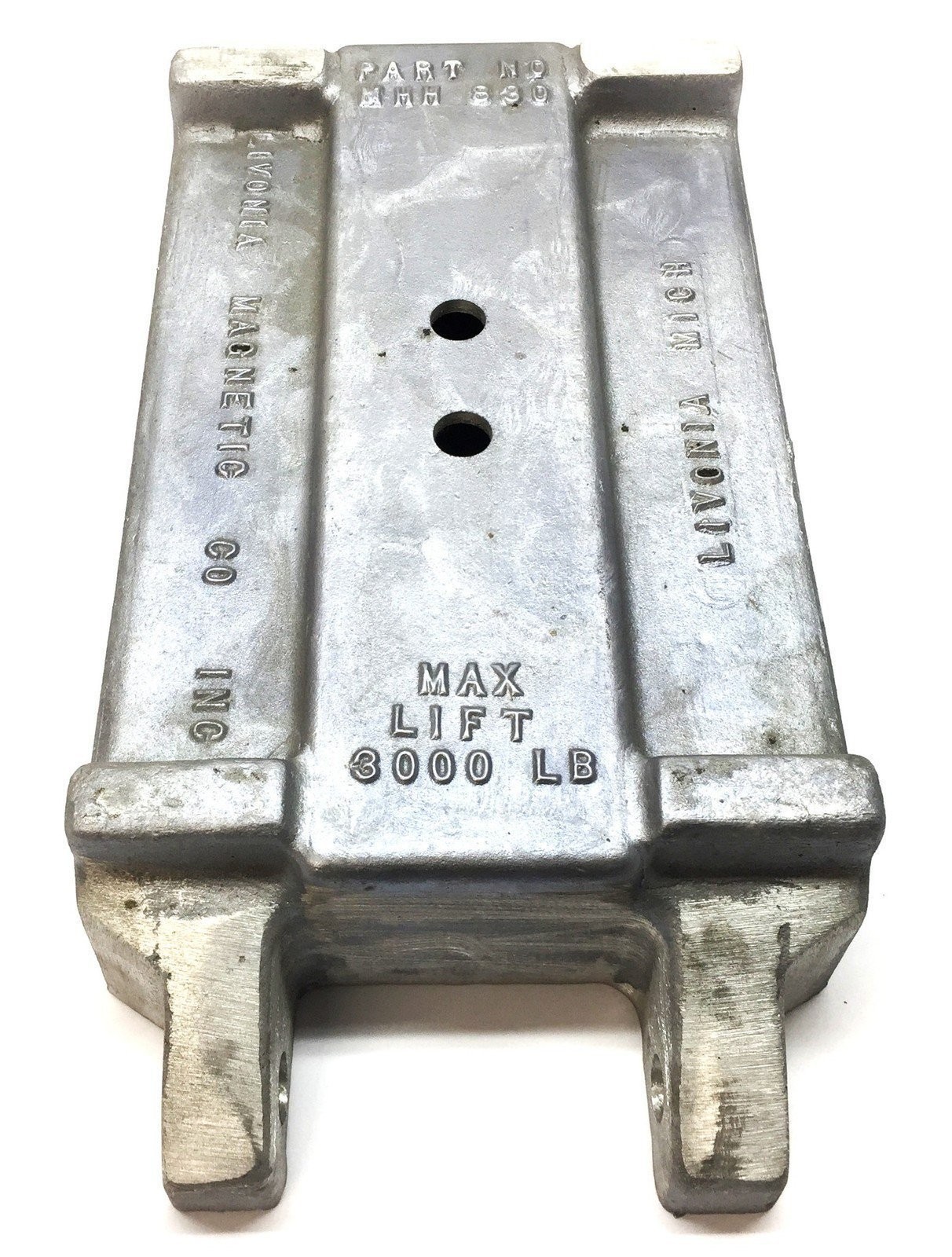 Livonia Magnetic Aluminum Heavy Lifting Magnet Enclosure MHH830 NOS