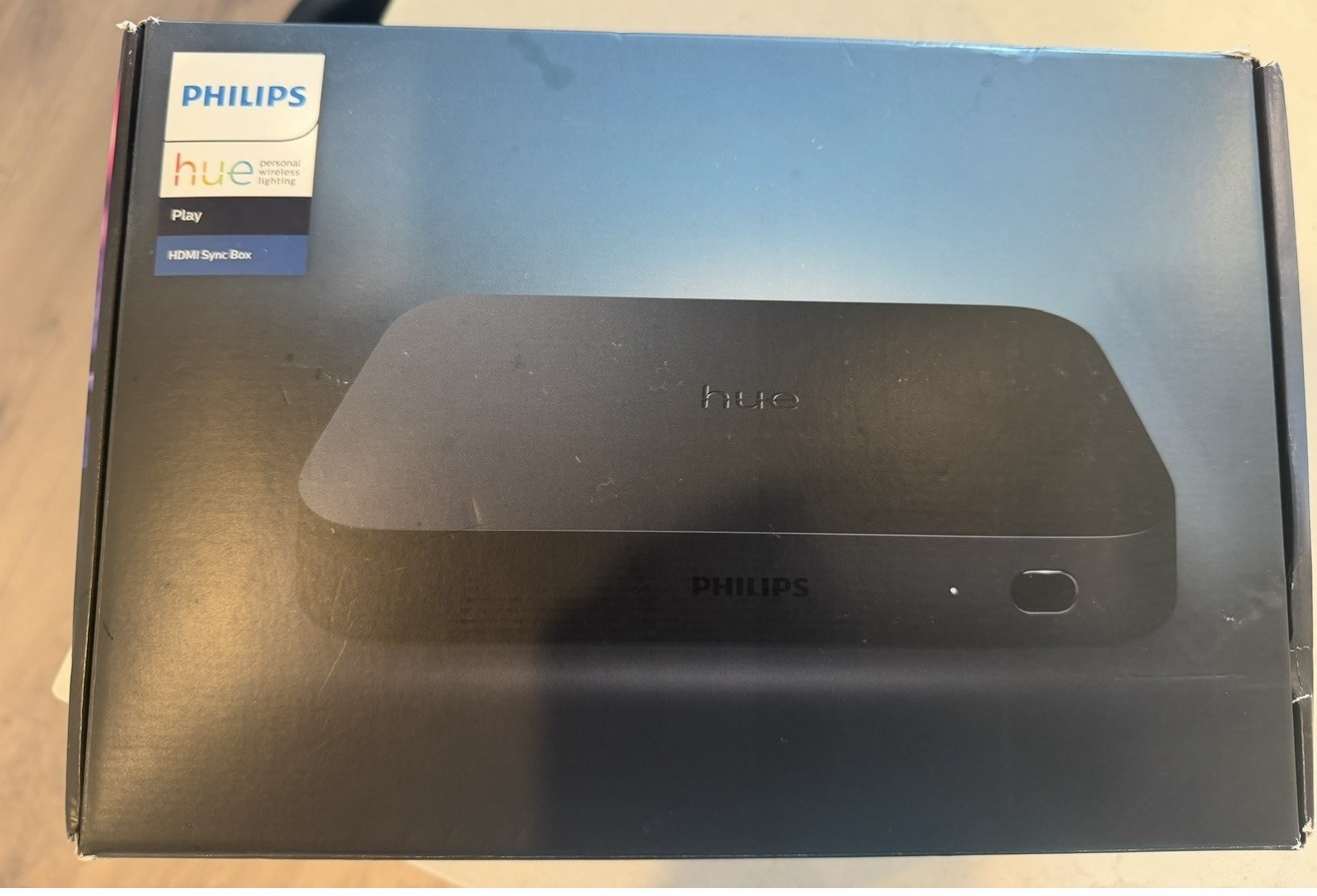 Brand New Philips Hue Play HDMI sync box 4K *Open Box Brand New Philips Hue Play HDMI sync box 4K *Open Box