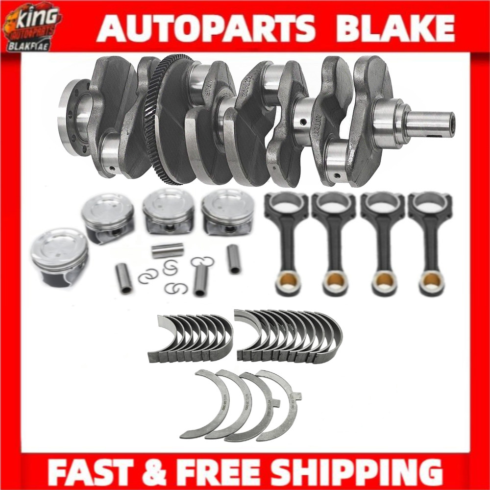 M274 Engine Crankshaft Bearings Rod Piston Set For 13-19 Mercedes-Benz M270 2.0L
