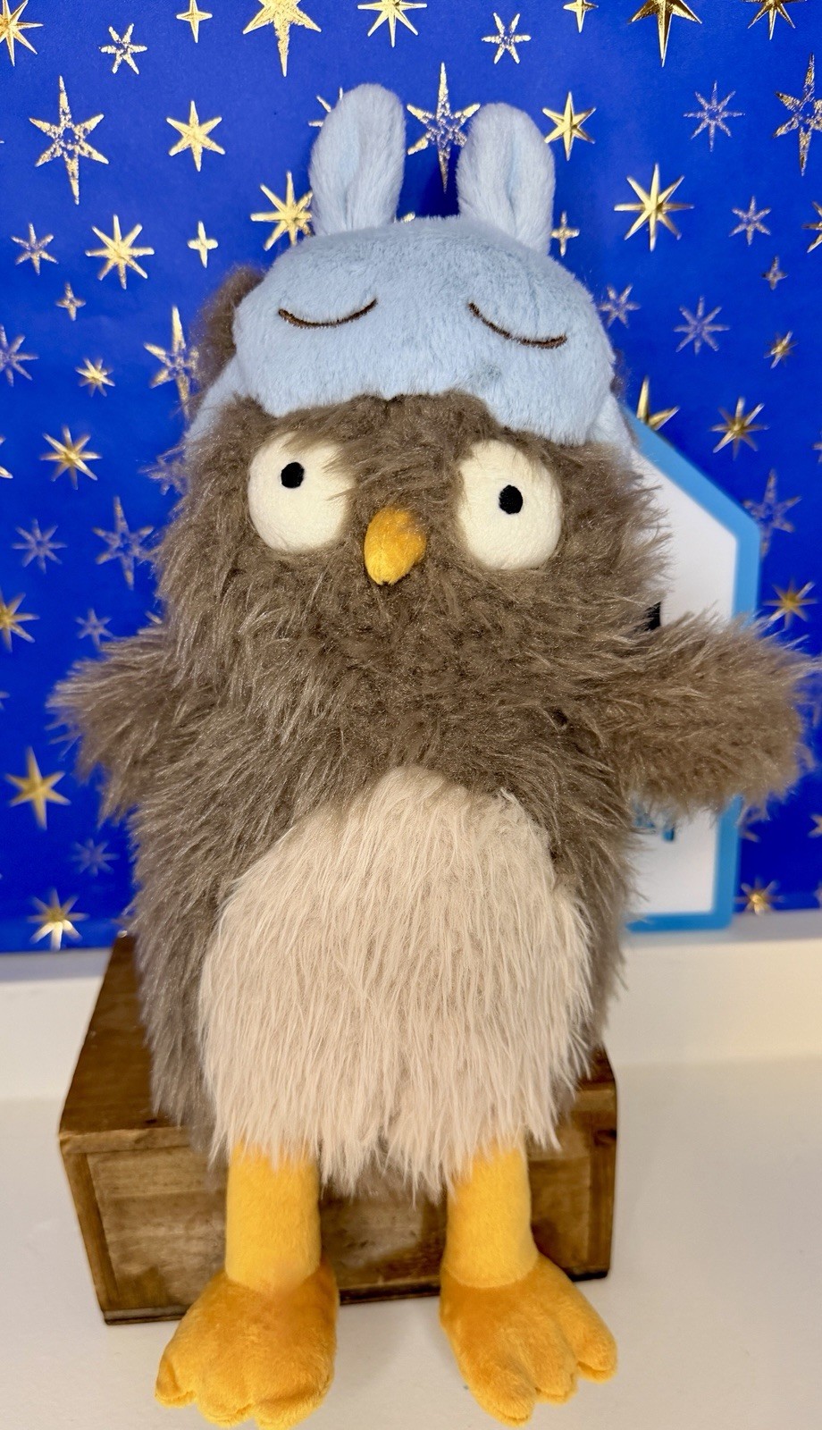 Jellycat Audrey Hootsoftly Owl - Authentic- NWT + Tag Protector 💜 Jellycat Audrey Hootsoftly Owl - Authentic- NWT + Tag Protector 💜