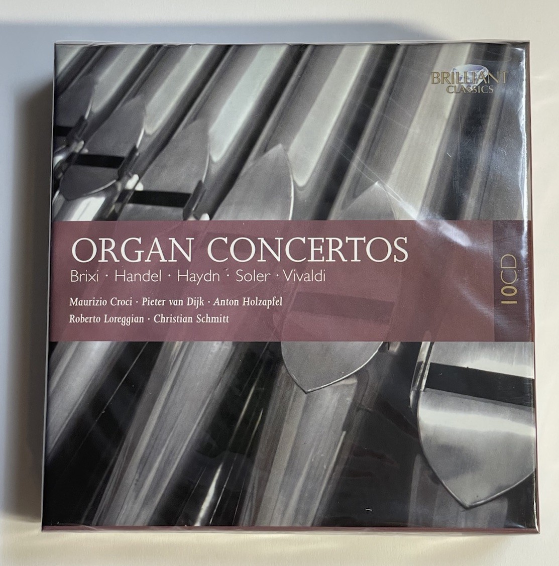 Organ Concertos 10 Cd Set SEALED Handel Soler Haydn Vivaldi Brixi Croci Schmitt Organ Concertos 10 Cd Set SEALED Handel Soler Haydn Vivaldi Brixi Croci Schmitt