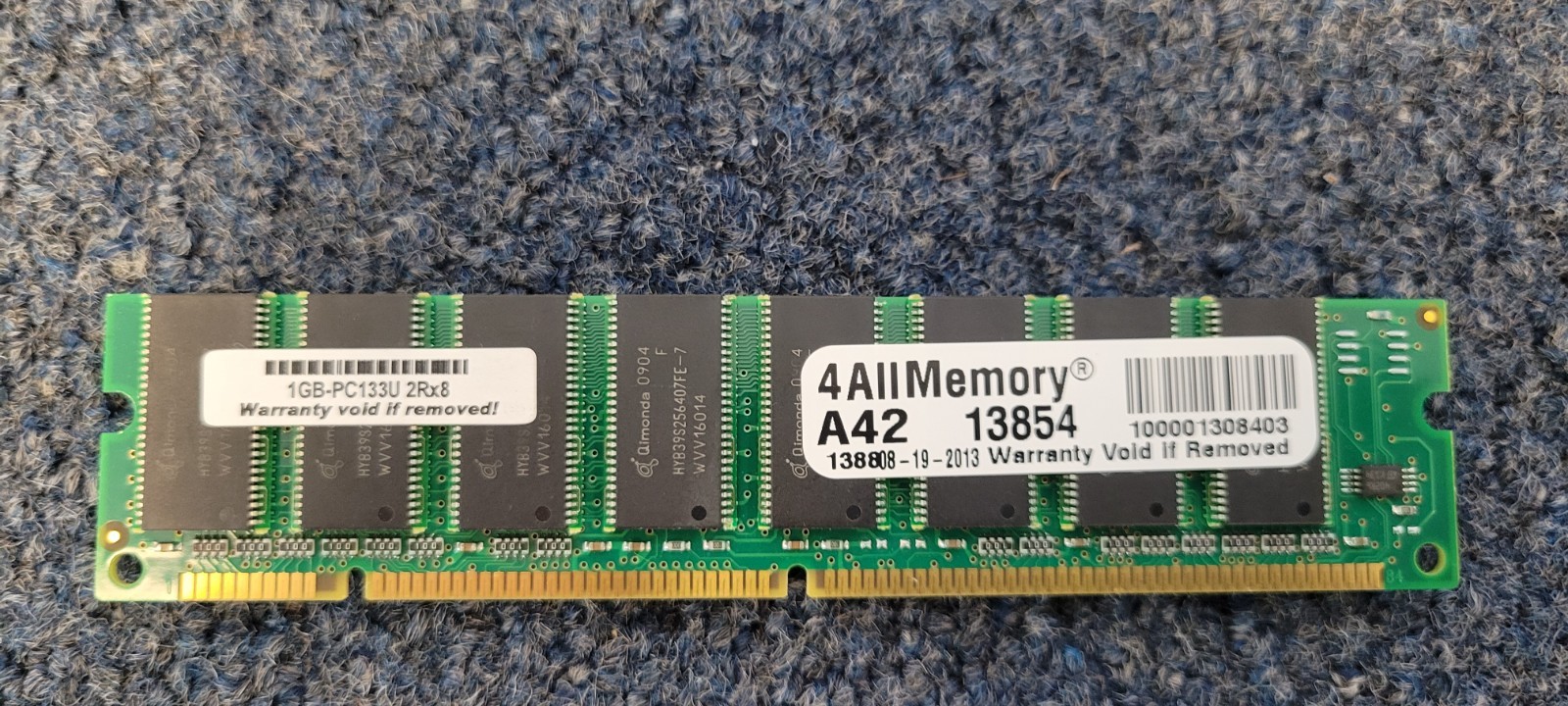 1GB SDRAM PC133 Desktop RAM 1GB SDRAM PC133 Desktop RAM