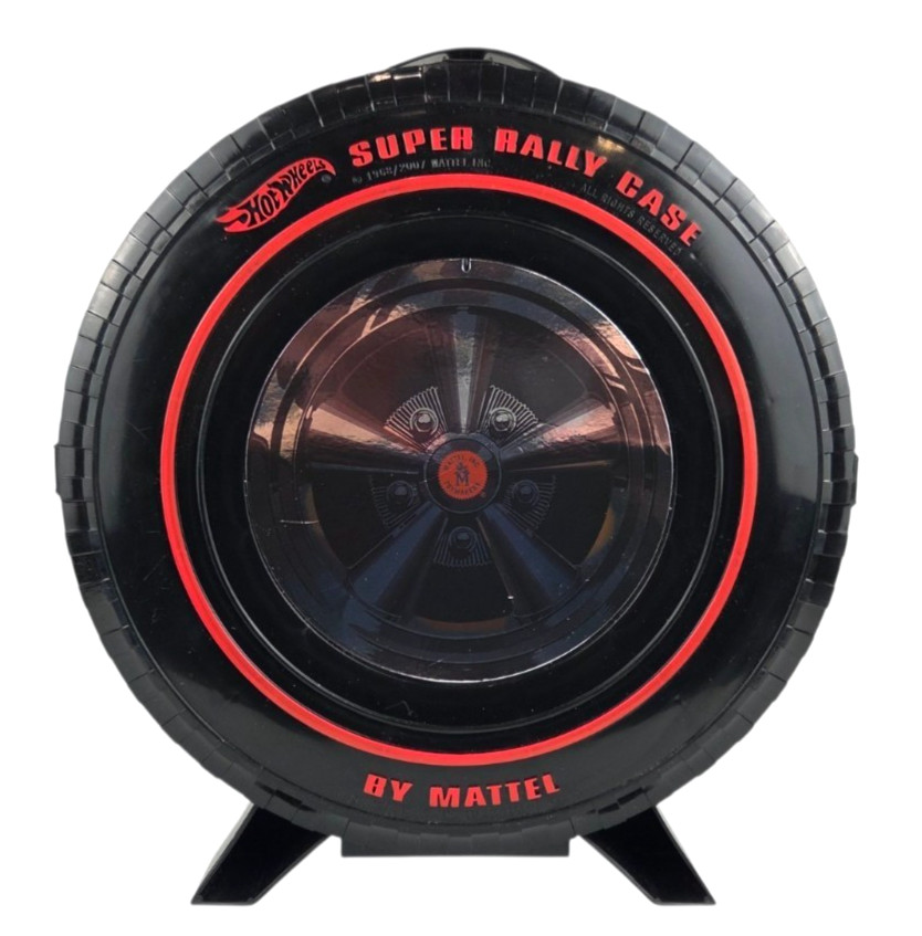 Vintage Hot Wheels 24 Car Super Rally Case Wheel Redline Mattel 1968 / 2007 New