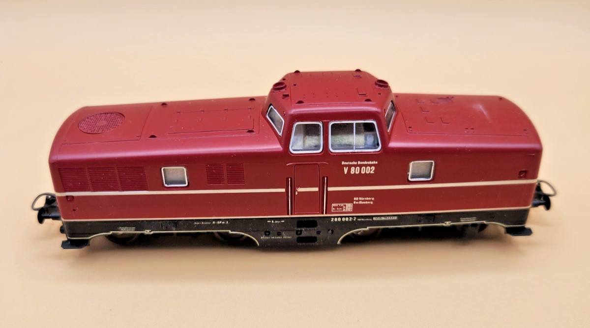 New In Box HO LIMA 201626ACL DB AC DIESEL LOCOMOTIVE 3-Rail Class BR280 V80002