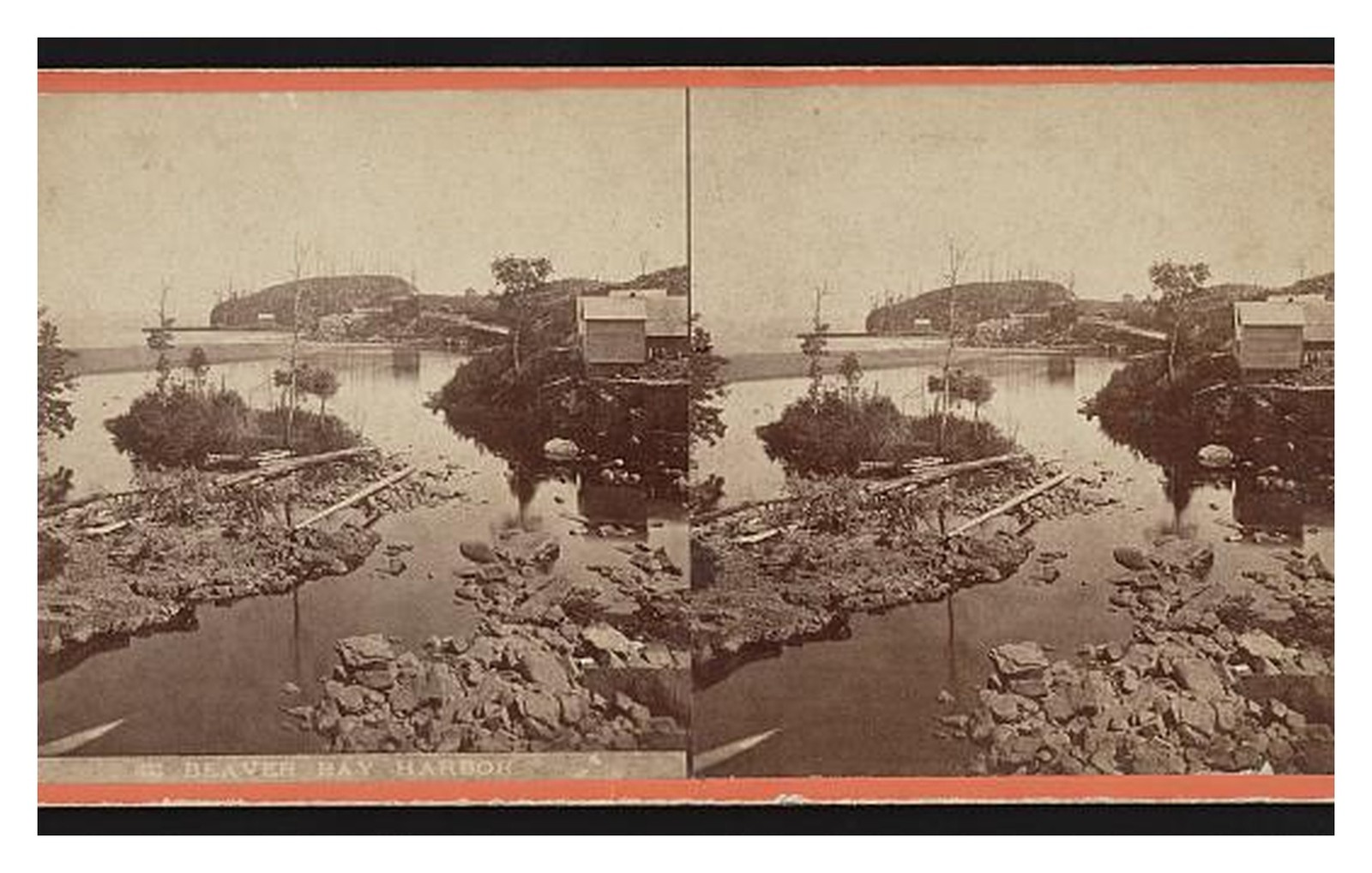 Beaver Bay Minnesota Harbor Standard Postcard