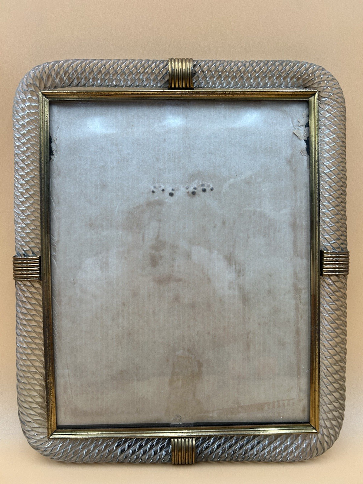 Barovier & Toso Modern Italian Hand-Blown Glass Vanity/Picture Frame 1950s