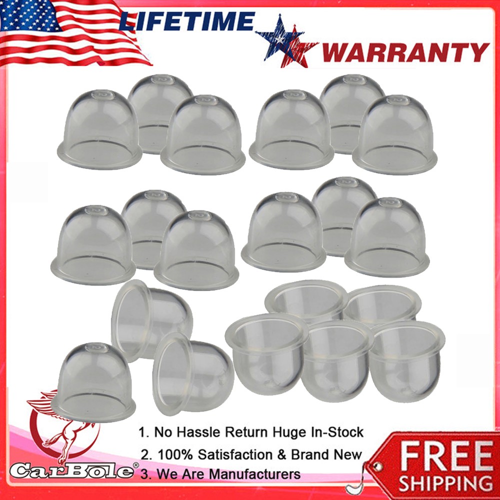 20PCS Carburetor Primer Bulb Fuel Pump 188-12 For Stihl Echo Craftsman Weedeater
