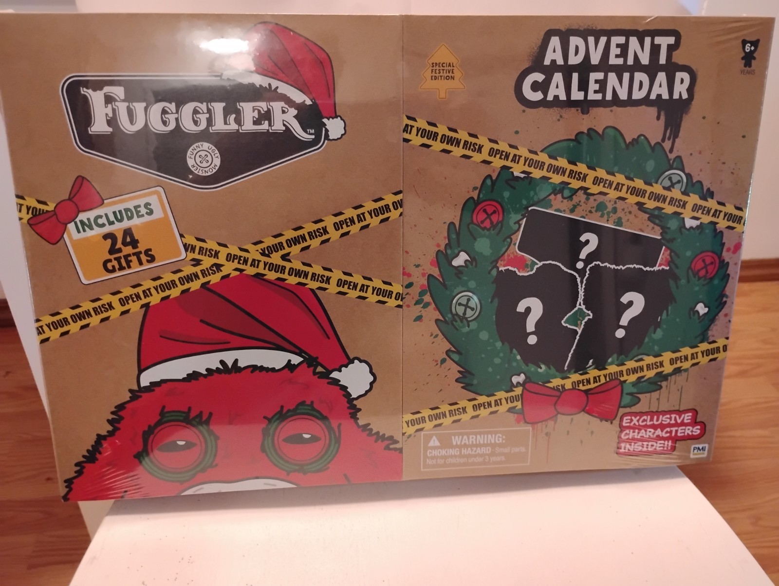 2026 Fuggler Advent Calendar Festive Edition 24 GIFTS. New Sealed. 
