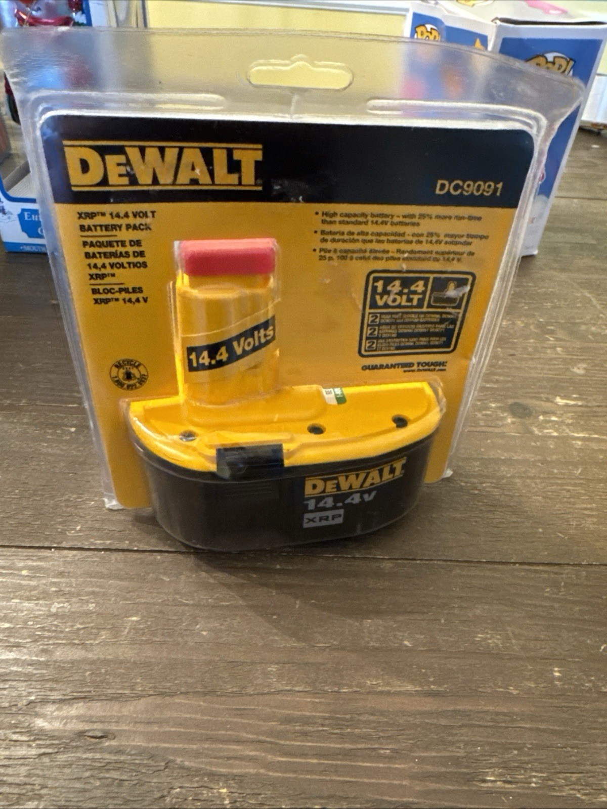 GENUINE DeWALT 14.4V XRP Battery Pack DC9091 OEM NEW SEALED GENUINE DeWALT 14.4V XRP Battery Pack DC9091 OEM NEW SEALED