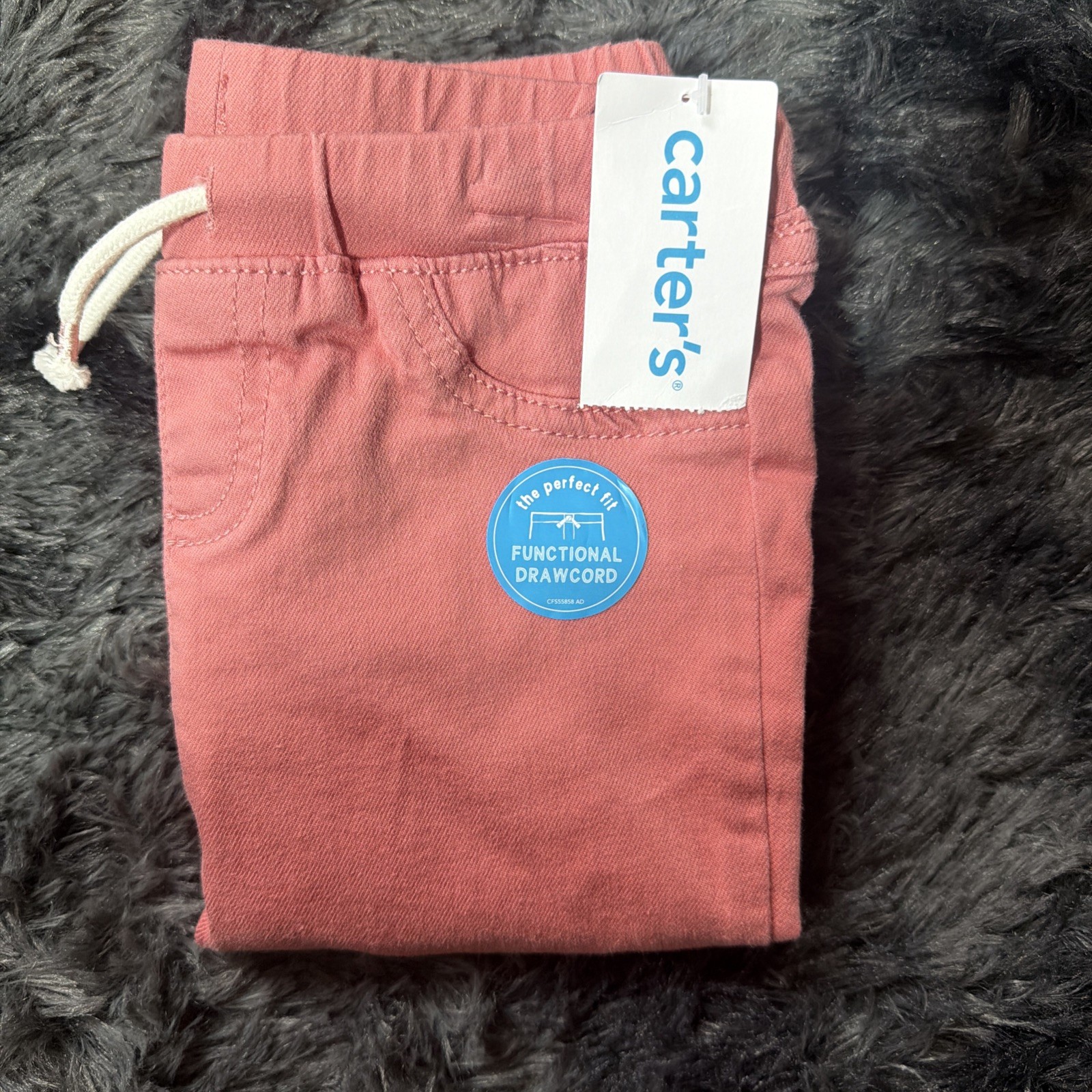 Carters New Girls Drawcord/Elastic Waist The Perfect fit 24M NEW