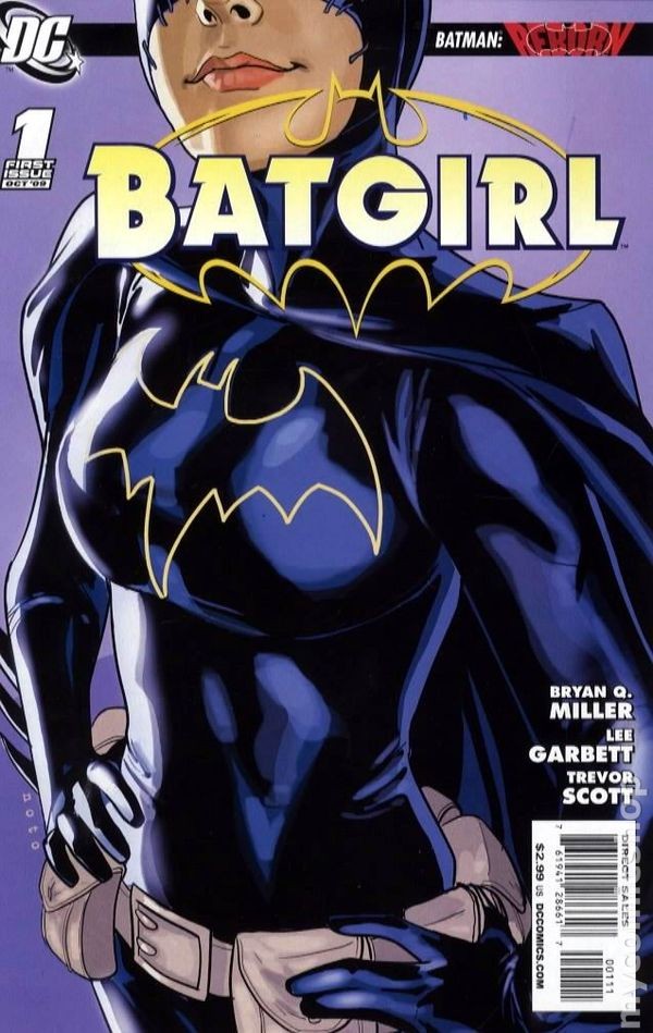 Batgirl 1A Noto FN 2009 Stock Image