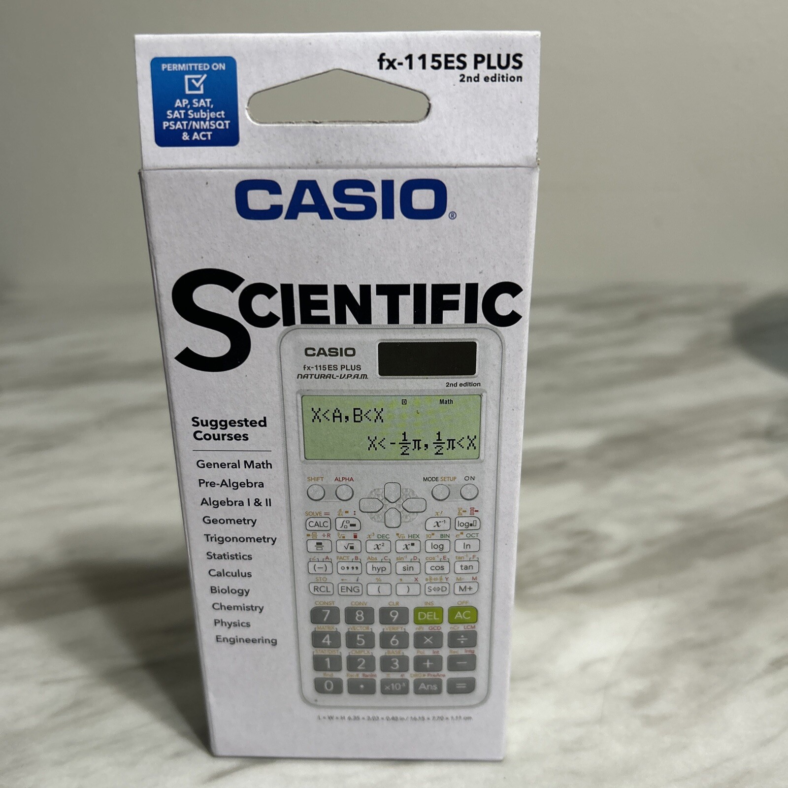 Casio FX-115ESPLS2 2nd Edition Advanced Scientific Calculator