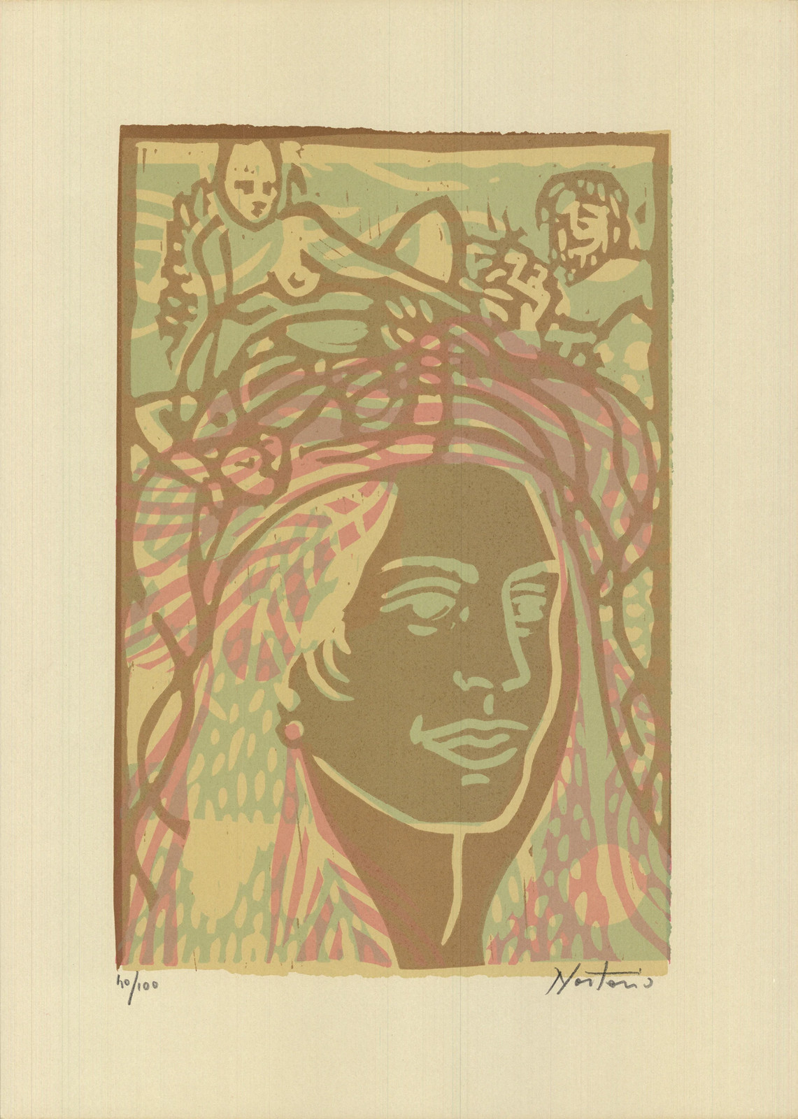 ARTIST UNKNOWN Ecstasy SIGNED 19.75\