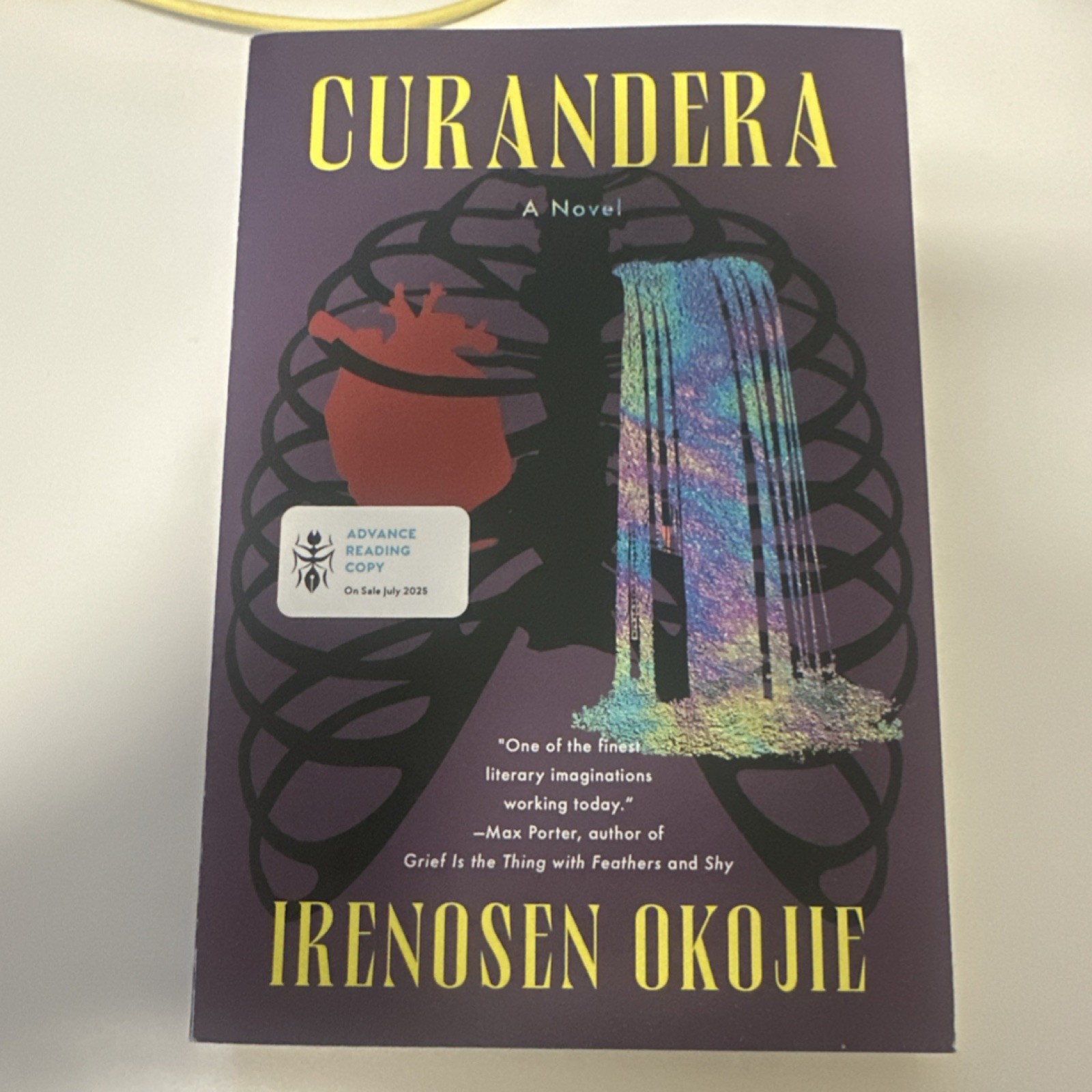 Curandera by Irenosen Okojie, Hardcover, Fiction, Advance Reading Copy, 2025 Curandera by Irenosen Okojie, Hardcover, Fiction, Advance Reading Copy, 2025