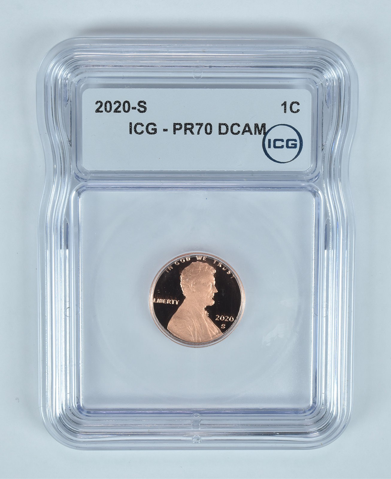 2020-S Lincoln Shield Cent PR70 DCAM ICG 2020-S Lincoln Shield Cent PR70 DCAM ICG