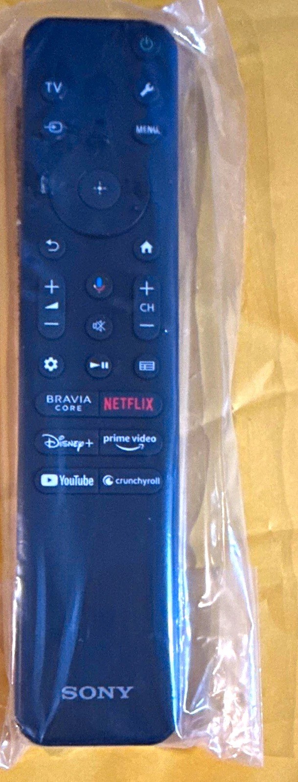 Sony Original RMF-TX810U Wireless TV Remote Control Black for BRAVIA