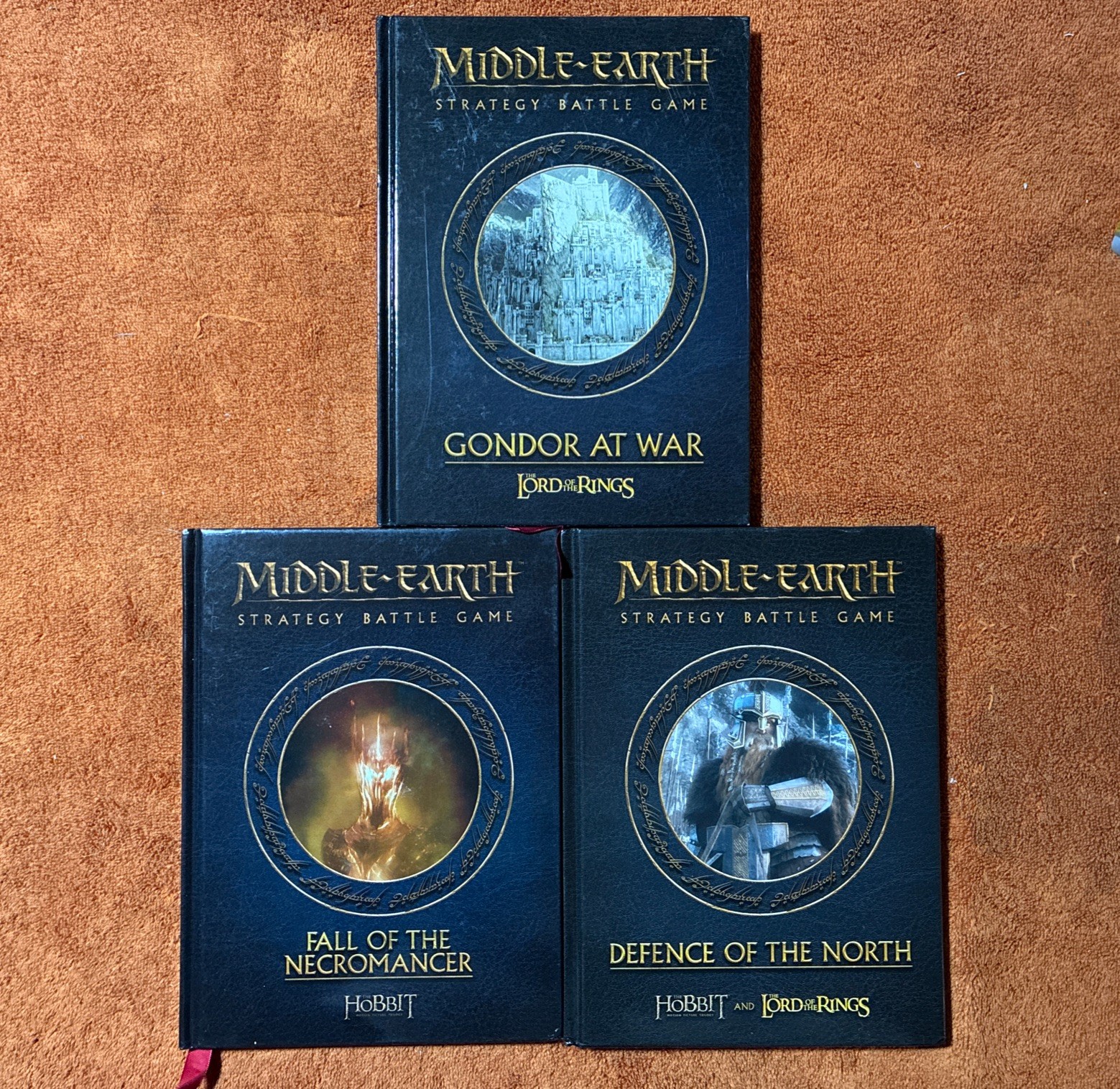 Middle-Earth Strategy Battle Game Lot (3 Books)  HC (2019 - 2023)