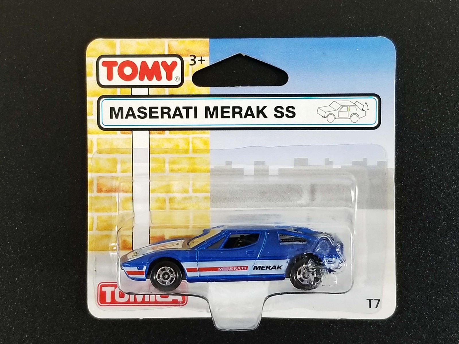 Vintage TOMY Tomica T7 Maserati Merak SS / Rare Tomica British Line / New