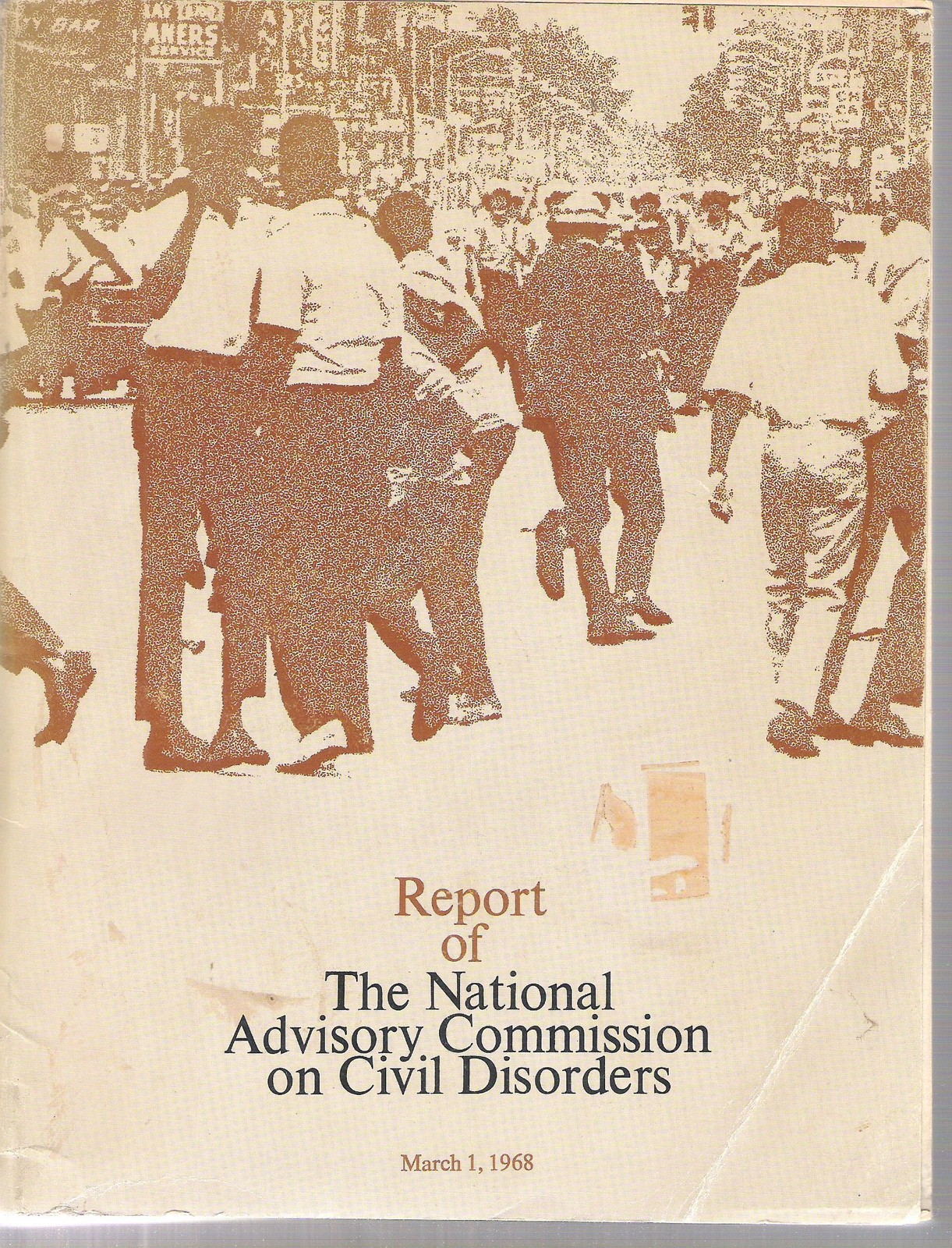 REPORT OF THE NATIONAL ADVISORY COMMISSION ON CIVIL DISORDERS