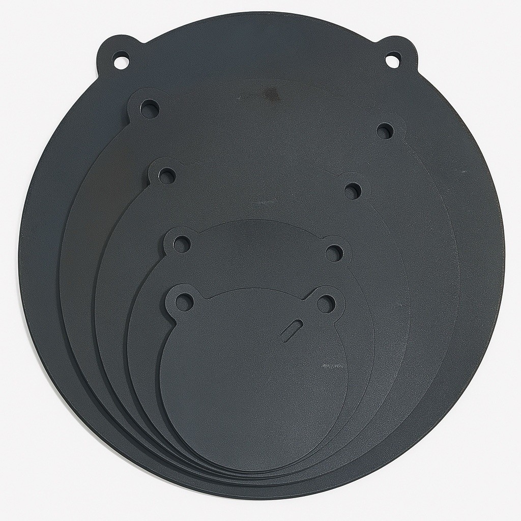 TargetLock – AR500 3/8 Laser-Cut Targets (6 Piece Set)