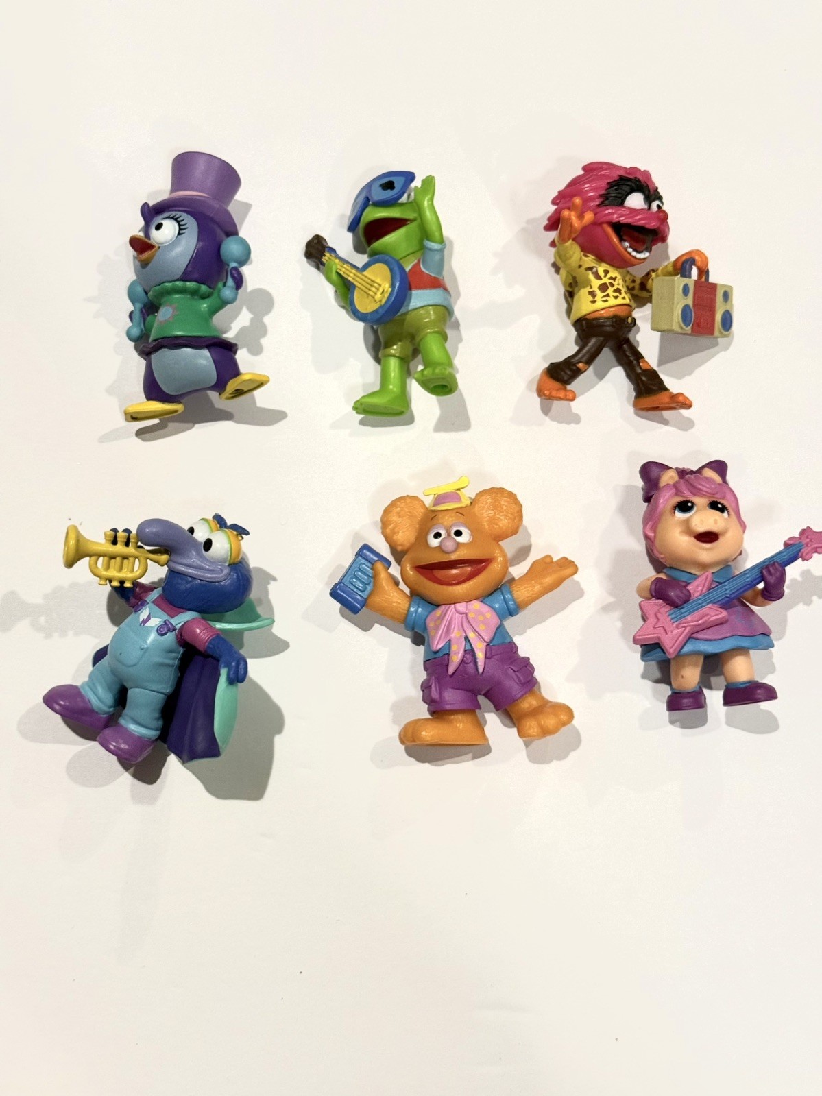 Disney Jr. Muppets Babies Figures Lot Of 6