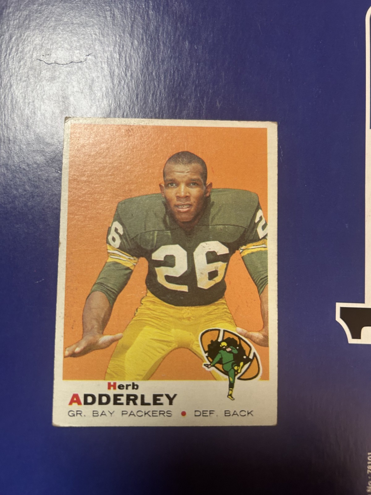 1969 Topps - Herb Adderley #255