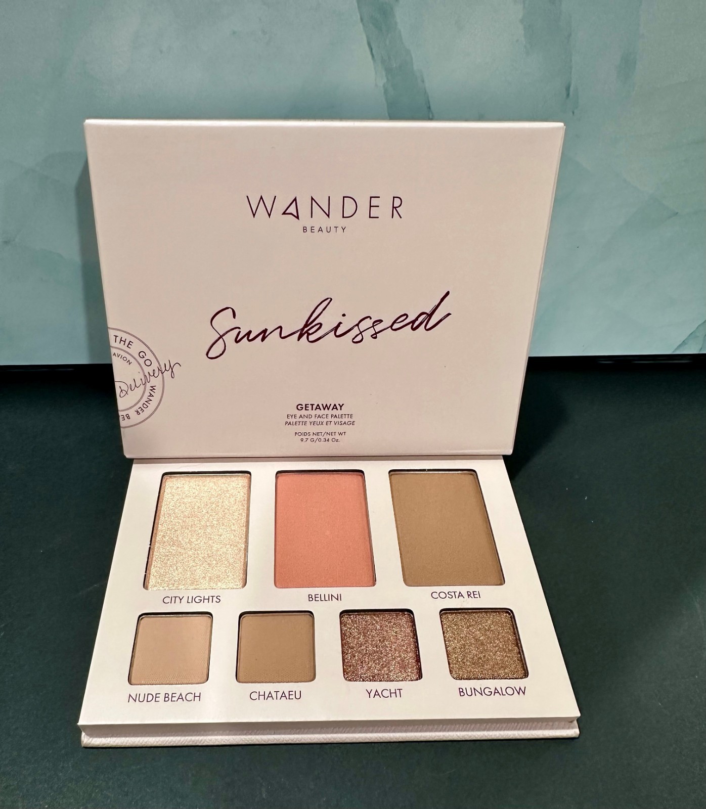 Wander Beauty Getaway Eye and Face Palette Sunkissed 0.34oz / 9.7g - NEW in Box