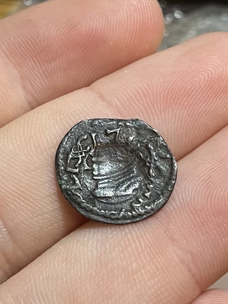 VERY INTERESTING 1700s Ardite Struck Over 1654 Ardite Spanish Colonial Barcelona VERY INTERESTING 1700s Ardite Struck Over 1654 Ardite Spanish Colonial Barcelona