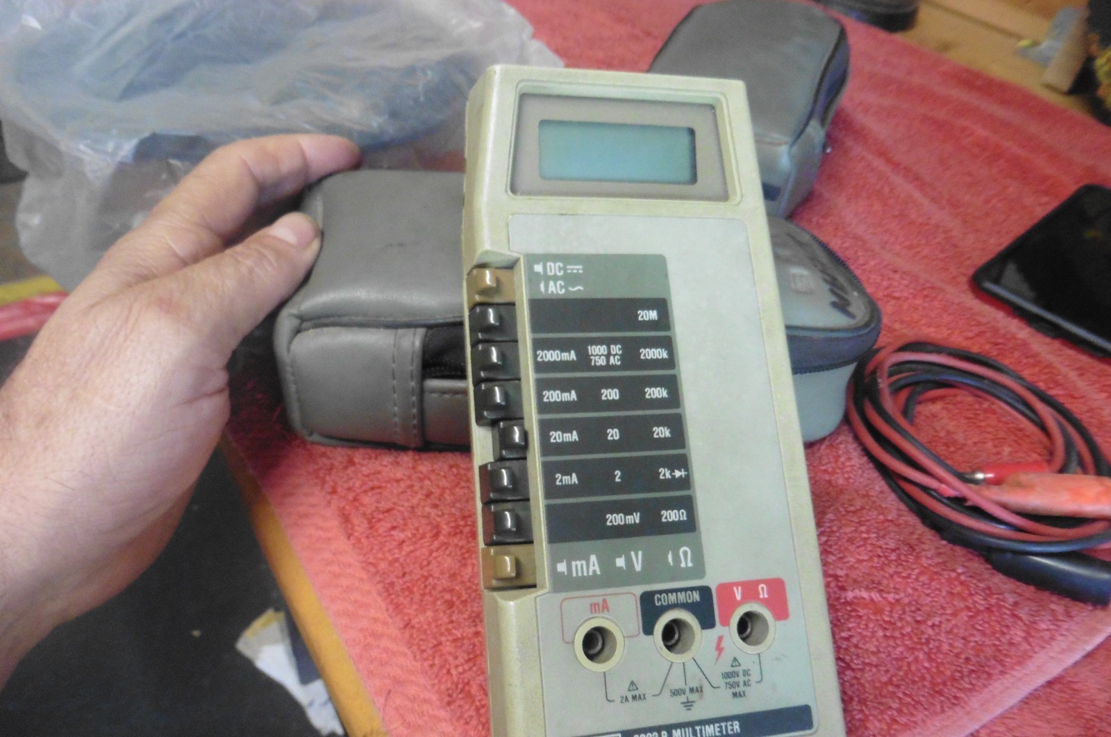 vintage Fluke 8022 b multimeter