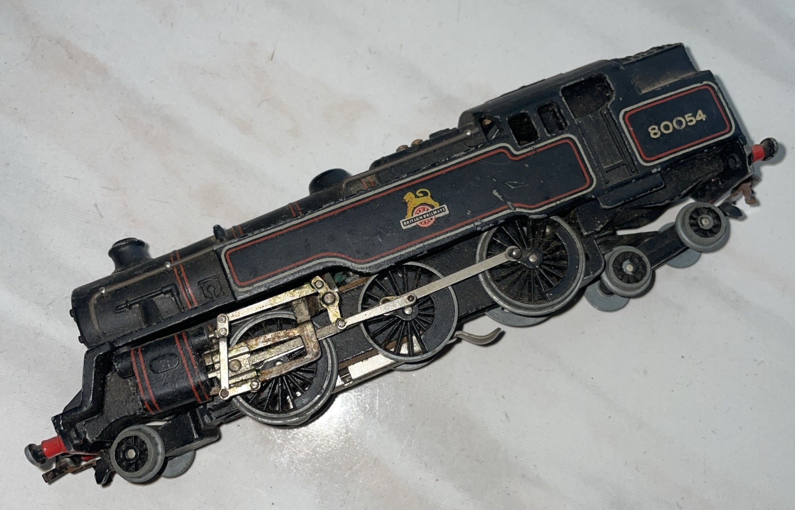 Vintage Hornby Dublo EDL18 British Railway Locomotive 80054 TRAIN UK OO Scale Vintage Hornby Dublo EDL18 British Railway Locomotive 80054 TRAIN UK OO Scale