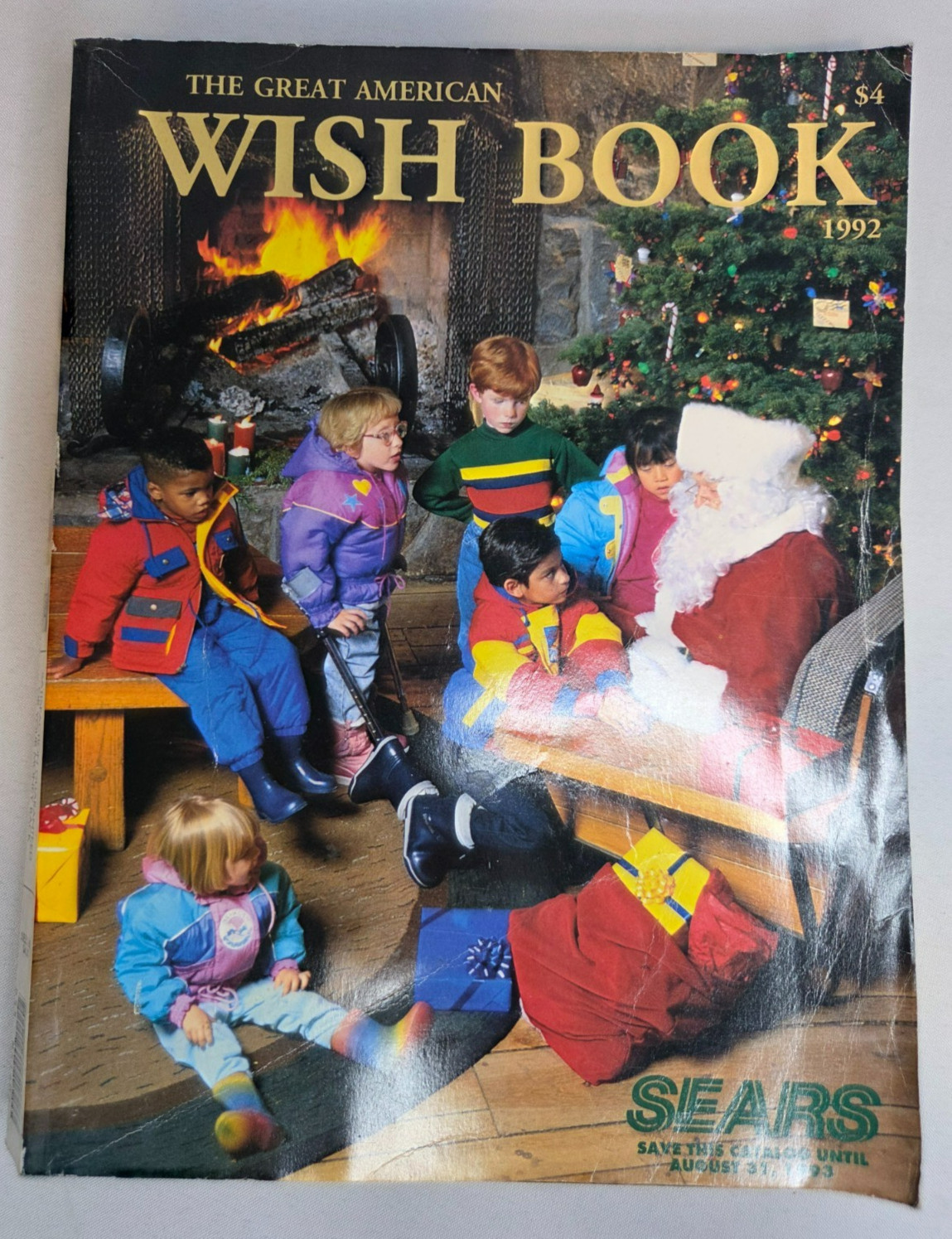 Vintage 1992 Sears The Great American Wish Book Catalog