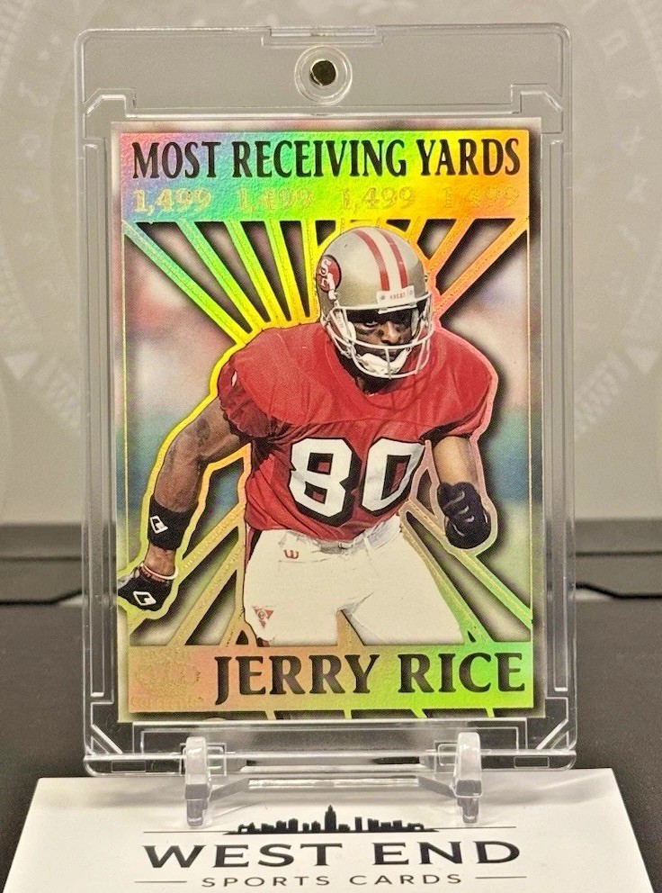 JERRY RICE 1995 Pacific PRISMS KINGS OF THE NFL #3 49ers HOF 💎 RARE HOLO