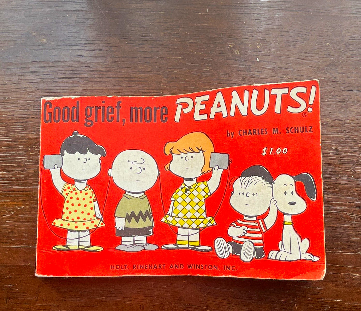 Charles M. Schulz Good grief, more PEANUTS Paperback Holt 1966 20th Printing Charles M. Schulz Good grief, more PEANUTS Paperback Holt 1966 20th Printing