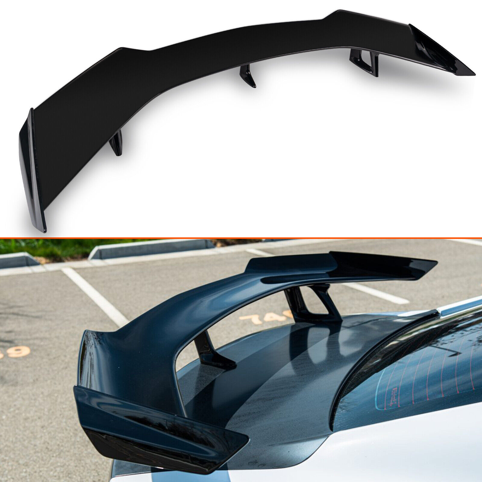 Rear Spoiler Trunk Wing For 2016-2024 Chevy Camaro LS LT1 LT SS ZL1 1LE Style 