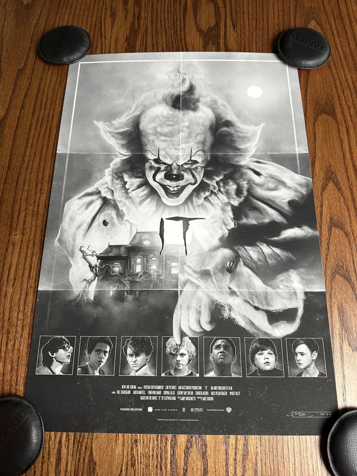 Stephen King\'s IT Mondo 16x24 Poster Jake Kontou Limited Edition Screen Print