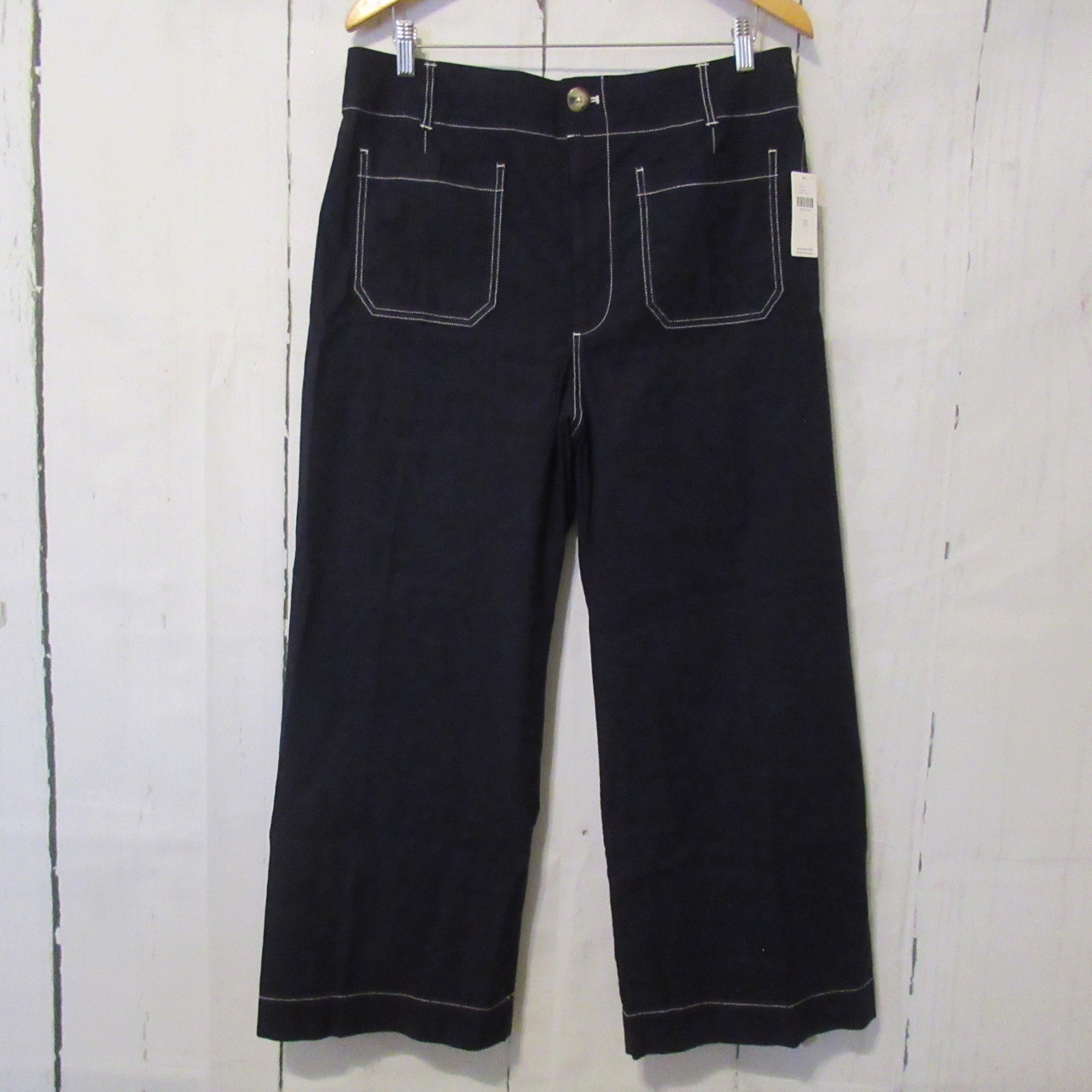 New Maeve By Anthropologie Pants 33 The Colette Blue High Rise Wide Leg Crop New Maeve By Anthropologie Pants 33 The Colette Blue High Rise Wide Leg Crop