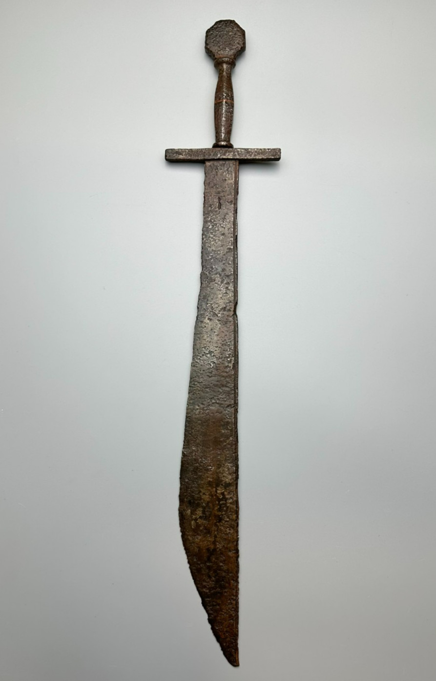 Rare Antique Medieval Falchion Sword 14th-15th Century Single-Edge Archer Weapon