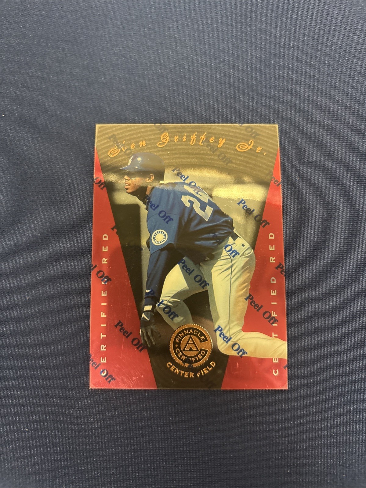 1997 Pinnacle Certified - Ken Griffey Jr #53 Red w/Peel
