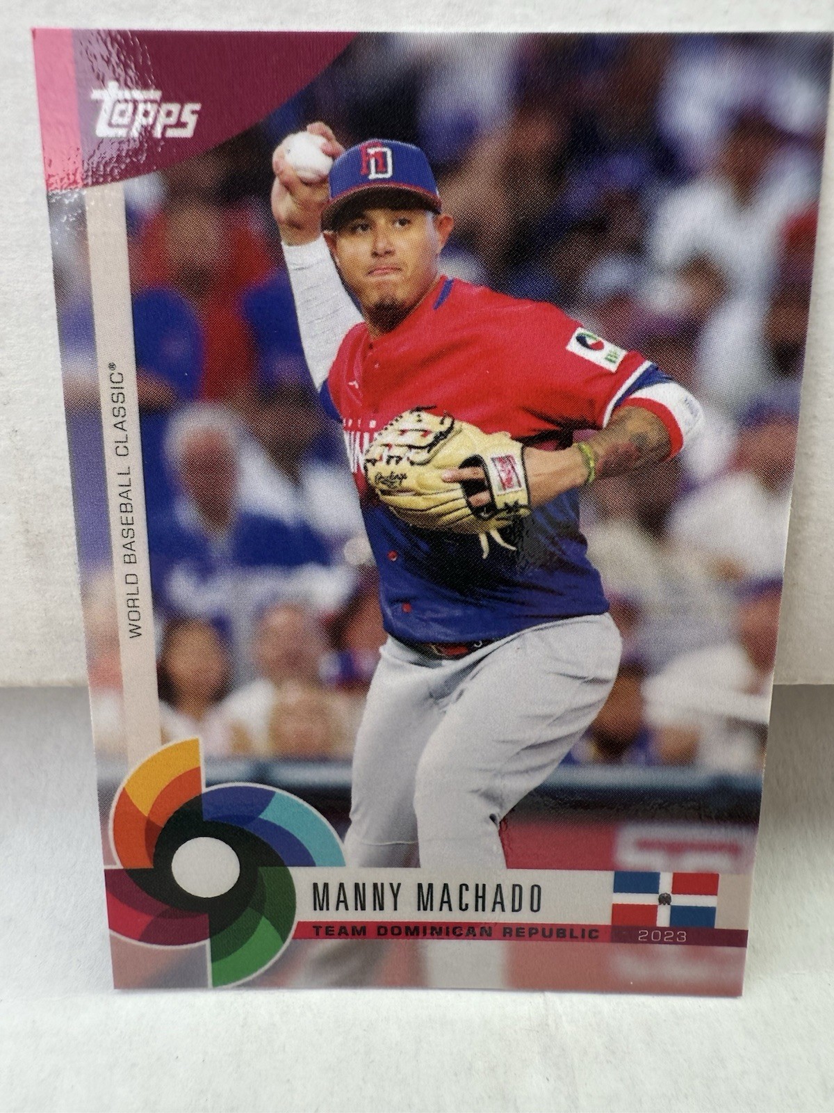 2023 Topps World Baseball Classic Global Stars Manny Machado #36 Dominican