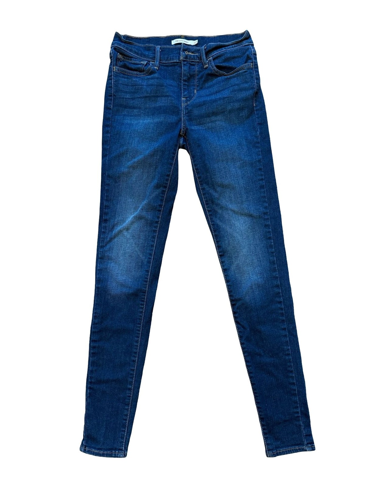 Levi\'s 710 Super Skinny Jeans Size 27 Blue Denim