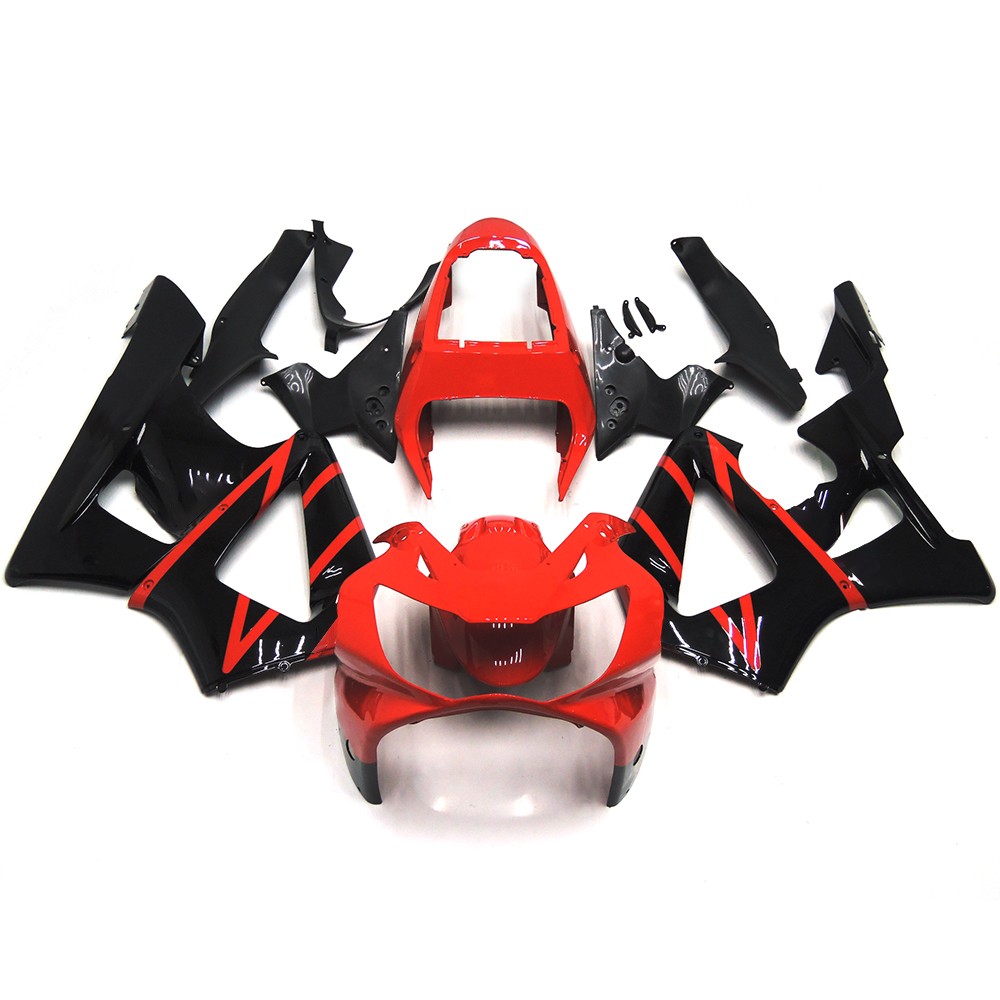 Full Bodywork Fairings Kit For Honda CBR900RR CBR929RR 2000 2001 ABS Red Black Full Bodywork Fairings Kit For Honda CBR900RR CBR929RR 2000 2001 ABS Red Black