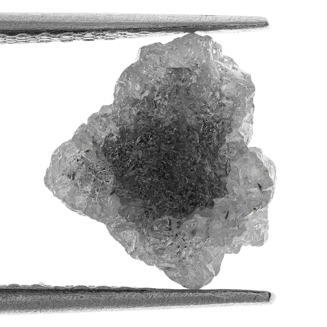 RAW 1.98 Carat Silver Grey Color Natural Loose Rough Wonderful Diamond RAW 1.98 Carat Silver Grey Color Natural Loose Rough Wonderful Diamond
