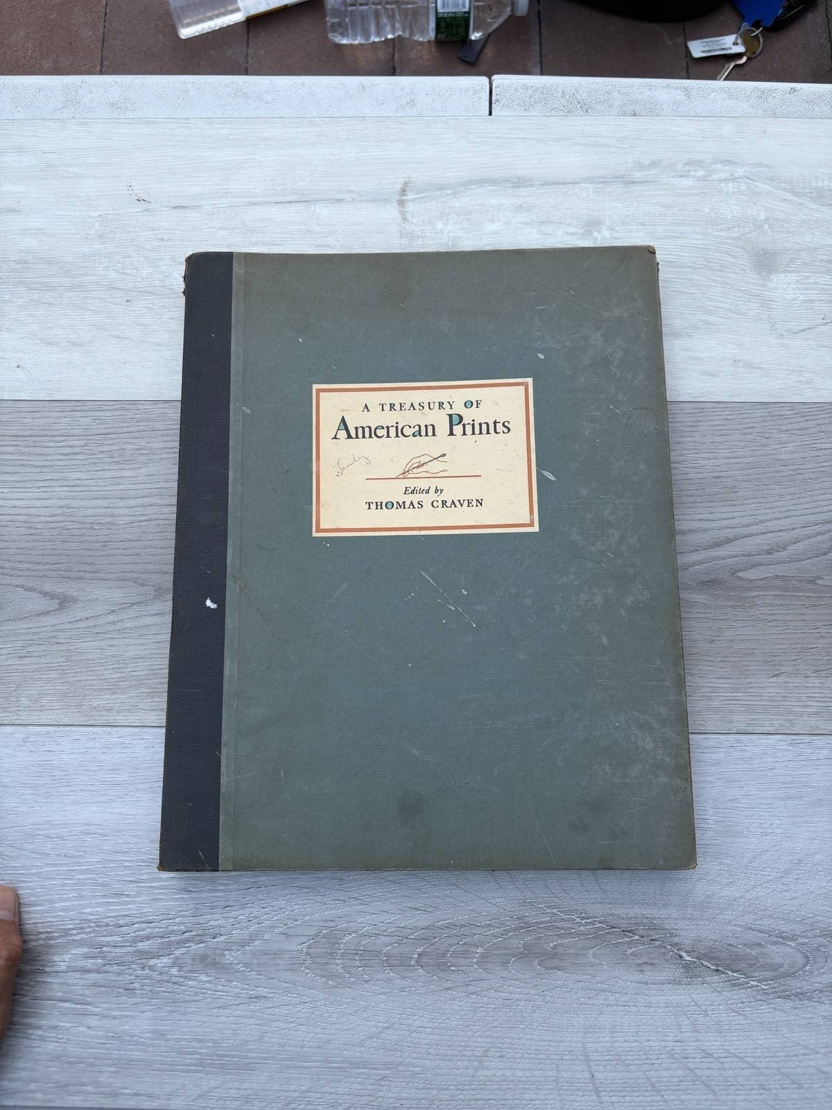 A Treasury of American Prints Thomas Craven Hardcover 1939