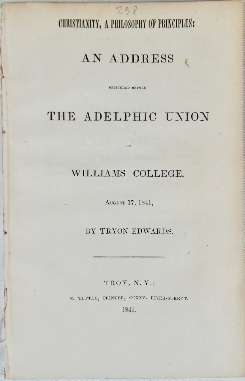 1841 The Christian Life is the Best Way to Live