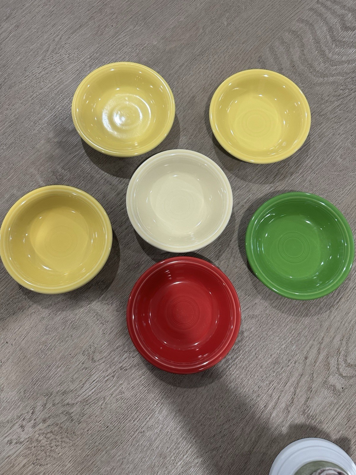 Set of 6 Homer Laughlin Fiestaware Fruit Bowls 5.25